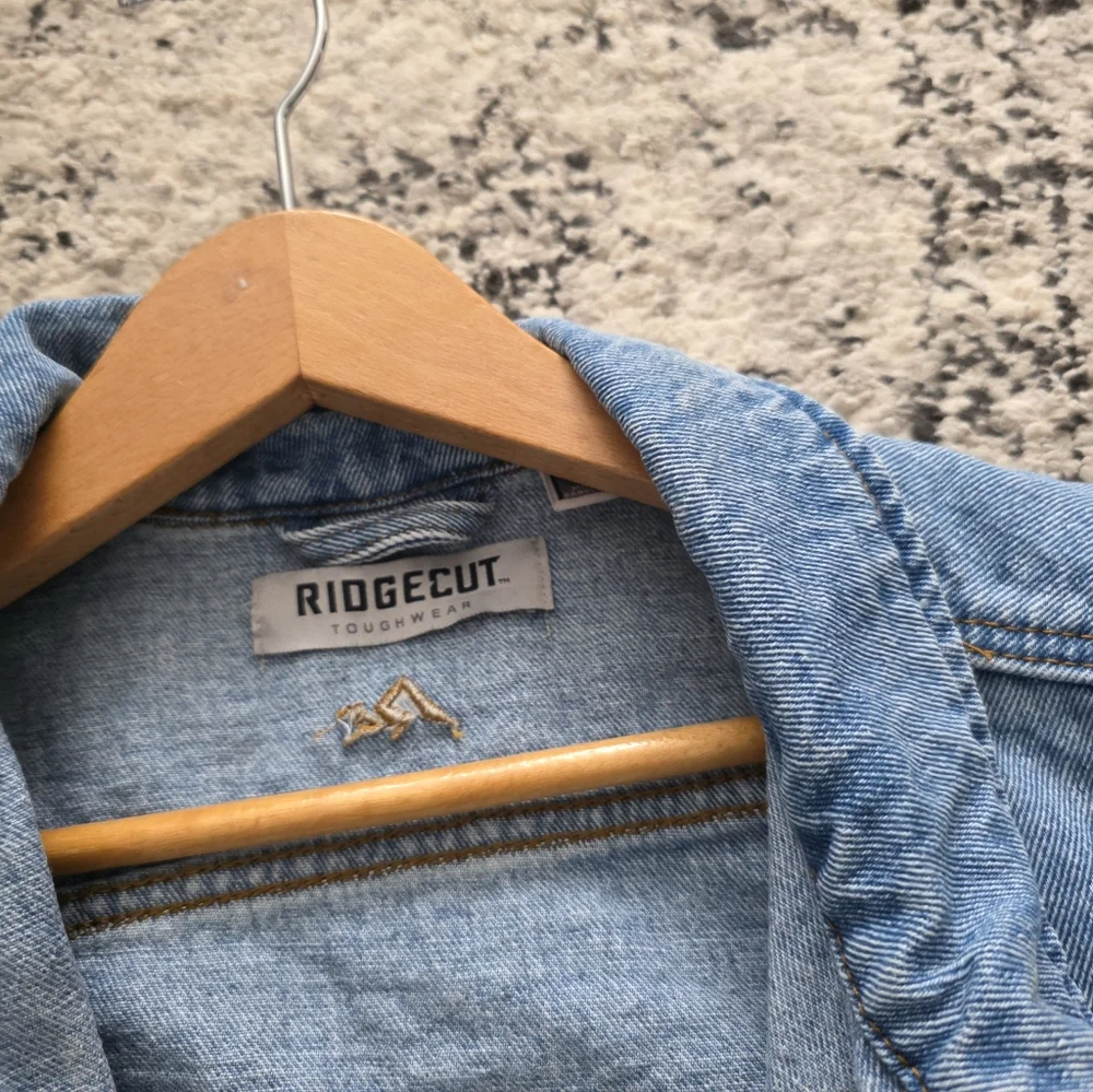 Ridgecut Toughwear Denim Jacket Womens M Blue 100% Cotton